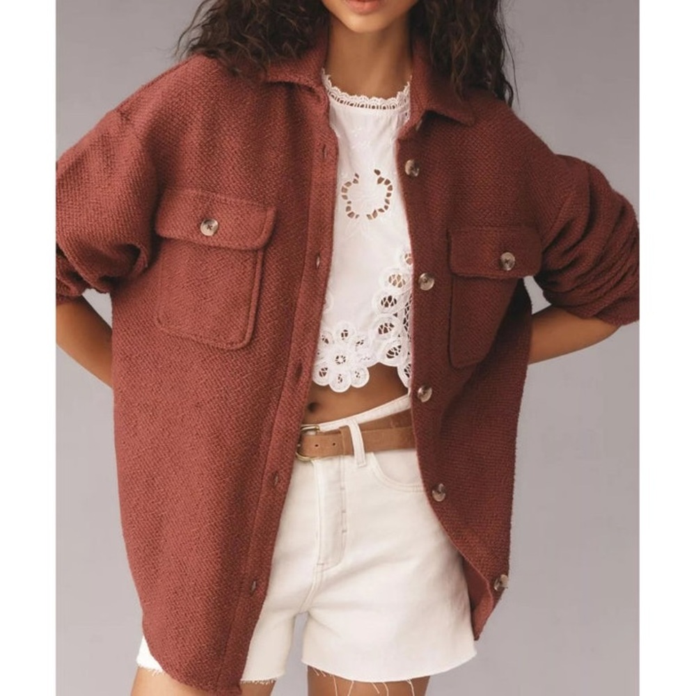 NWOT Anthropologie Shacket
